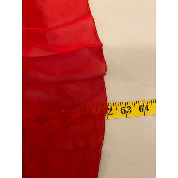 Premier Amour Red Halter Maxi Dress Size 12 - Picture 8 of 11